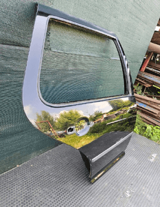 Drzwi Tyl Tylne Lewe Prawe Czarne VW Golf IV 4 5D Drzwi Poszycie 23