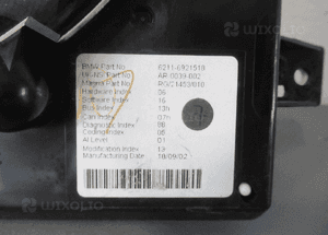 Licznik zegar mini one R50 1.6 benzyna 2001-2004 6