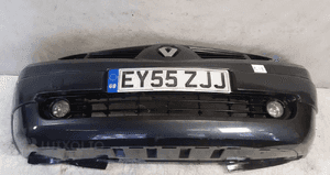 Zderzak przód przedni renault megane ii 2 TEB66 szary grafit halogeny 4