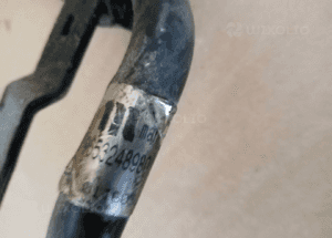 Przewód wąż chłodniczka wspomagania Peugeot 407 9653248980 6