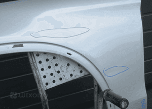 Błotnik przedni przód prawy lewy mercedes glc W253 2015- 15