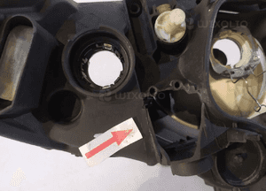 BMW 1 E81 / E87 LCI Lampa przednia H7 L - 14855 6