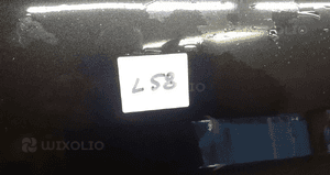 } ZDERZAK TYŁ TYLNY CHEVROLET KALOS CZARNY 2