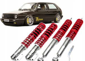 Zawieszenie Gwintowane Do VW GOLF 2 II  Od 1983 Do 1992 NOWE GWINT ATEST 1