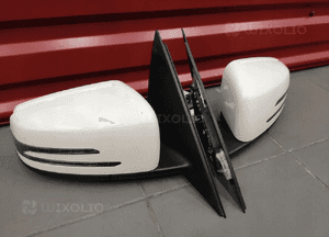 Mercedes c-klasa W204 lift lusterko prawe 16 pin 8+8 kolor 149 oryginał 1