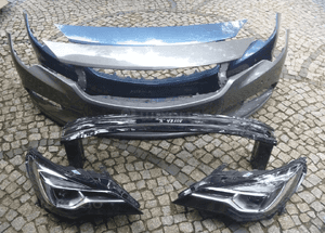 Opel astra k v lift 2019 zderzak przedni atrapa 7
