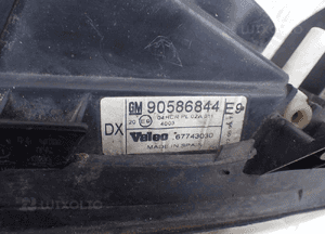 Vectra b lift reflektor lewy gm 90586844 radom 3