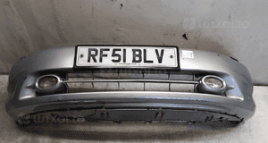 Zderzak przód przedni honda stream NH623M srebrny spryskiwacze lamp xenon halogeny 1