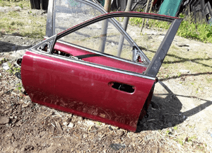 Mazda Xedos 6 92-98  Drzwi Lewe przednie szyba przód 4