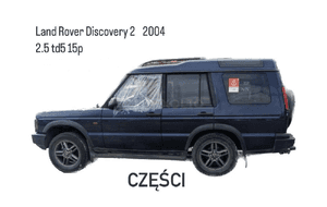 Land rover Discovery II 2 2.5 td5 airbag kokpit kierownica radio wybierak tunel kluczyk stacyjka 1