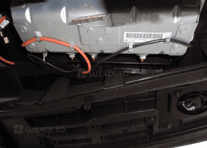PEUGEOT 207 konsola airbag poduszki sensor 9