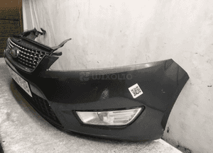 Zderzak przód przedni ford mondeo MK.4 4 iv X6 szary grafitowy halogeny 4