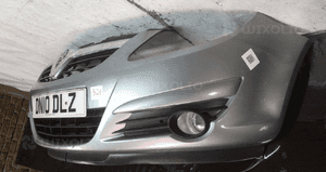 Zderzak przód przedni opel corsa d Z163 szary halogeny 2