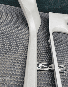 Oslona Slupka Progu Plastik Tapicerka Wnetrza PlatinHell AUDI A4 B6 B7 13