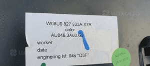 Spoiler lotka klapy bagażnika Audi Q3 8U0827933A 7