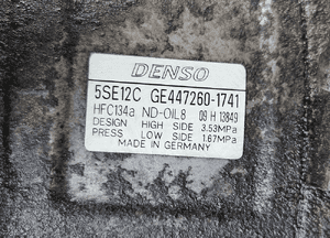 Toyota Corolla Avensis 2.2 2.0 D4D D-Cat sprezarka klimatyzacji  447260-1740  1741 1744 16