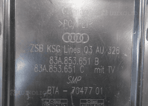 Grill gril atrapa audi Q3 2 ii 83A853651B 2018- 17