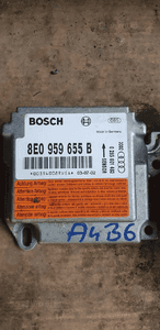 Konsola poduszki pasy AIRBAG sensor zestaw naprawczy Audi A4 B6 11