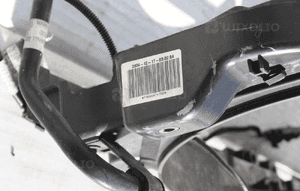 Pas przedni wzmocnienie czołowe obudowa wentylatora PEUGEOT 407 1.6 HDI 9646474780 2