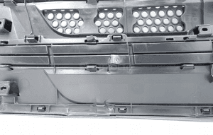Atrapa grill zderzaka mercedes-benz actros MP4 A9607511018 A9607500618 10