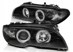 LAMPY REFLEKTORY Do BMW E46 OD 2003 DO 2006 Roku COUPE, CABRIO Ringi CCFL 2