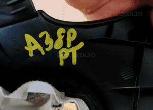 Osłona poszycie słupka prawy tył Audi A3 8P 8P4867288 7