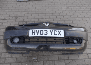 Zderzak przód renault megane ii NV676 czarny okazja wysyłka 1