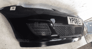 Zderzak przód przedni ford fiesta MK.6 6 vi D2 czarny lift fl 4