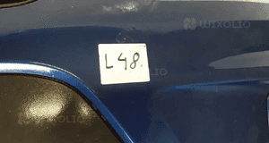 Zderzak przód przedni ford c max lift fl 36 niebieski halogeny 2