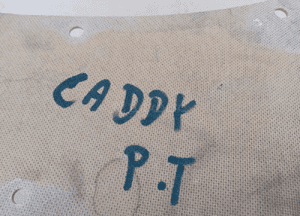Boczek tapicerka płyta prawy tył VW Caddy III 2K0867482A 5