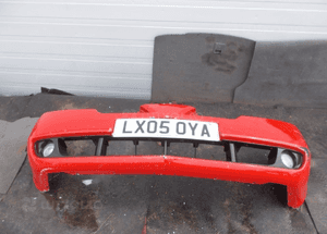 Nissan primera P12 zderzak przód przedni Z10 1