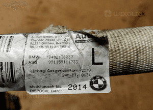 Kurtyna Airbag poduszka lewa BMW 5 E39 8482176237 7