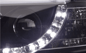 Lampy Reflektory DO AUDI A3 8L OD 1996 DO 2000. DAYLINE LED 3