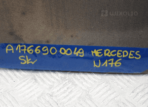 Półka bagażnika mercedes W176 A1766900049 5