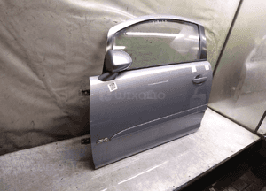 Drzwi przód przednie lewe opel corsa d Z163 szara 3D 3 drzwi hb 2