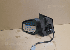 Lusterko lewe 6 pin ford focus ii cc cabrio F3 czarny 2