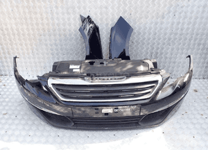 Zderzak przedni  maska  błotniki lewy / prawy przód peugeot 308 ii komplet 1
