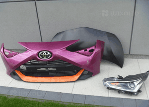 Toyota aygo ii lift 2018 zderzak przedni oryginał 5