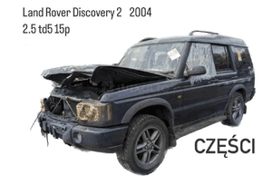 Land rover Discovery II 2 2.5 td5 Lusterko zawieszenie wycieraczki Wentylator głowica most dyfer 5