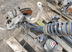 JAGUAR XF X250 3.0D WÓZEK ZWROTNICE ZAWIESZENIE KOMPLETNE PRZÓD WANNA SANKI 16