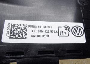 Udi vw skoda 2Q0129509M dolot pasa przedniego 9