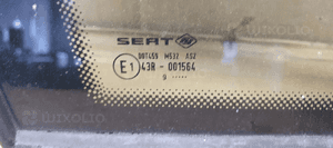 Szyba szybka prawy przód przednia prawa Seat Ibiza IV 6J AS2 09r 4