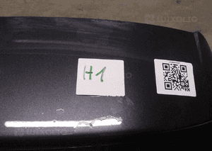 Klapa bagażnika tył tylna renault megane iii 3 hb 5 drzwi czarny NV676 4