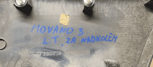 Listwa błotnika lewy tył tylna lewa Opel Movano 768F20005R 7