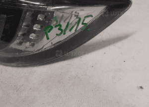 Tyl tylna lampa prawa mazda M6 gh srebrna 3