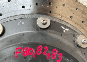 Tarcza ceramiczna ceramika bmw M3 F80 M4 F82 F83 2