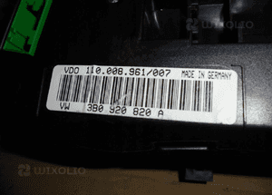 LICZNIK ZEGAR VW PASSAT B5 1.9TDI 3B0920820A 3