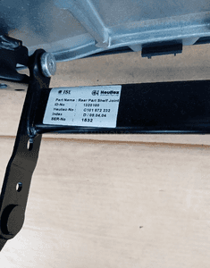 Roleta bagażnika dachu mechanizm Opel Tigra B II 93162529 8