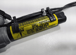 Napinacz pasa bezpieczeństwa prawy przód bmw Z4 E85 7078042 2002-2006 4