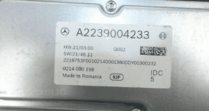 MODUŁ STEROWNIK KOMFORTU MERCEDES S W223 2020- A2239004233 6